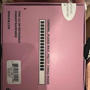 Insert Name Here bangs extensions